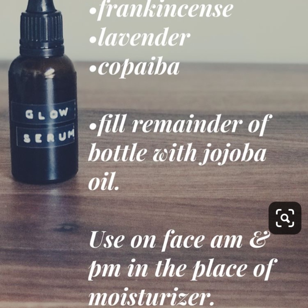 Essential oil anti aging acne moisturizer